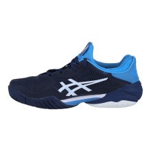 Asics Tennis Shoes Court FF 3 Novak Allcourt Stability 2024 Dark Blue/White Men's