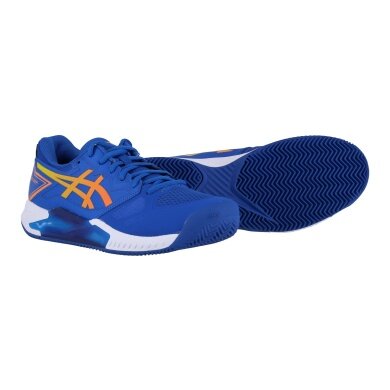 Asics Tennis Shoes Gel Challenger 13 Clay/Sand Court (Cushioning) Tunablue Men's