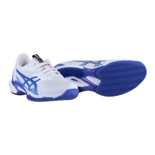 Asics Tennis Shoes Solution Speed FF 3 Clay/Sand Court/Lightness 2024 White/Blue Men