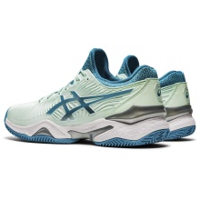 Asics Tennis Shoes Gel Court FF 2 Clay/Sand White/Mint Women