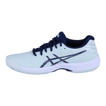 Asics Tennis Shoes Gel Game 9 Clay/Sand Court 2024 Mint Green/Navy Blue Women