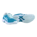 Asics Tennis Shoes Gel Game 9 Clay/Sand Court 2024 Teal Blue Ladies