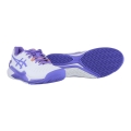 Asics Tennis Shoes Gel Resolution 9 Clay/Sand Court/Stability White/Purple Women