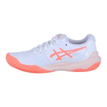 Asics Tennis Shoes Gel Challenger 14 Clay/Sand Court (Cushioning) 2024 White/Coral Women