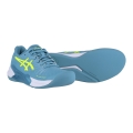 Asics Tennis Shoes Gel Challenger 14 Indoor/Carpet Grey-Blue Ladies