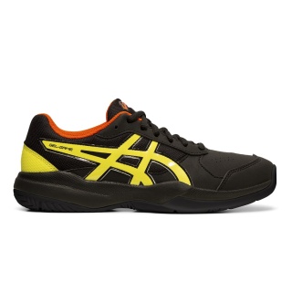 Asics Tennis Shoes Gel Game 7 Allcourt black/yellow Kids