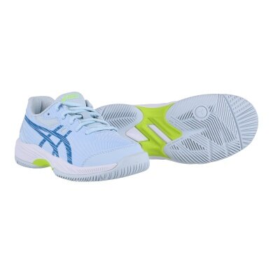 Asics Tennis Shoes Gel Game 9 GS (Primary School) Allcourt Blue Kids