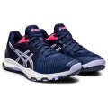 Asics Volleyball Shoes Netburner Ballistic FF 2 Dark Blue Women