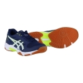 Asics Indoor Court Shoes Gel Rocket 11 (multifunctional/Stability) 2024 dark blue/yellow Men's