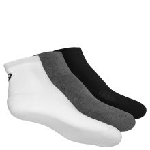 Asics Sport Socks Ankle Quarter Classic (ASICS Spiral Logo) assorted - 3 pairs