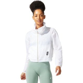 Asics Running Jacket Sakura White Women