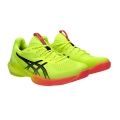 Asics Tennis Shoes Solution Speed FF 3 Paris Clay/Sand Court/Lightweight 2024 Yellow Men's