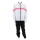 Australian Training Tennis Tracksuit Smash Stripe (Jacket+Trousers) white/black Men's