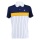 Australian Tennis Polo Ace striped #20 white/navy Men