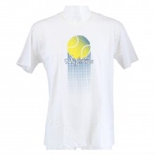 Australian Tshirt Tennis Tennisball white Men