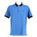 Australian Casual Polo Pique Printed Light Blue Men