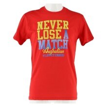 Australian Tshirt Never Lose red Men