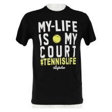 Australian Tennis-Tshirt My Life (Cotton) black Men