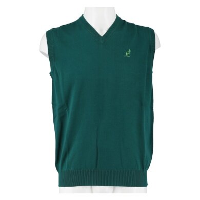 Australian Casual Sleeveless Jumper Classic Green Men