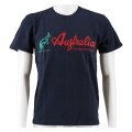 Australian Tshirt Logo navy/red Men