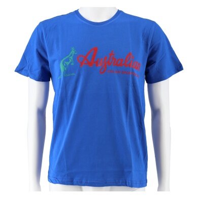 Australian Tshirt Logo blue/red Men