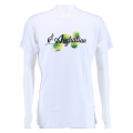 Australian Tennis T-shirt Australian Balls (Cotton) white Men's