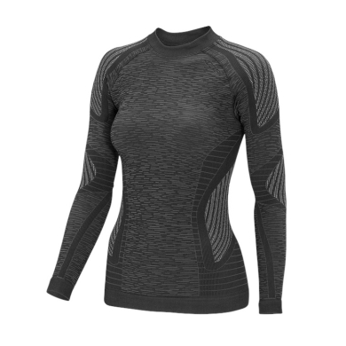 Accapi Long Sleeve Ergocycle Shirt Underwear anthracite grey/black Ladies