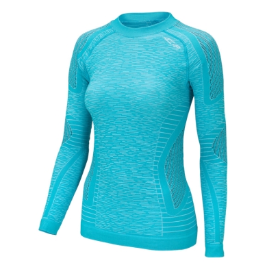 Accapi Long Sleeve Ergocycle Shirt Underwear turquoise blue Ladies