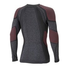 Accapi Long Sleeve Ergocycle Shirt Underwear anthracite grey/red Men's