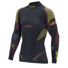 Accapi Long Sleeve Shirt Ergoracing DSV (Germany, warm) Underwear anthracite grey/red/yellow Men