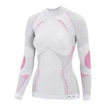 Accapi Functional Underwear Long Sleeve Shirt Ergoracing (warm, seamless) white/light grey ladies