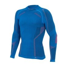 Accapi Functional Underwear Long Sleeve Shirt Ergoracing (warm, seamless) royal blue Men's