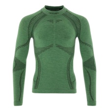 Accapi Long Sleeve Shirt Ergowool (Merino Wool, Warm) Underwear Green Men's