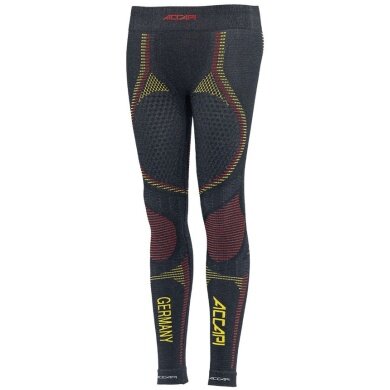 Accapi Base Layer Tights Ergoracing DSV (Germany, warm) Underwear anthracite grey/red/yellow Ladies