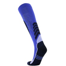 Accapi Performance Ski Socks (Merino Wool, Warm) Blue/Black - 1 Pair