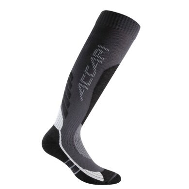 Accapi Performance Ski Socks (Merino Wool, Warm) Anthracite Grey - 1 Pair