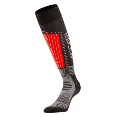 Accapi Ski Sock Touch Ski Knee Socks black/red - 1 pair