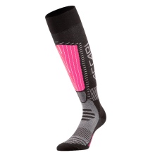 Accapi Ski Sock Touch Ski Knee Socks black/pink/anthracite grey - 1 pair