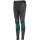 Accapi Functional Underwear Base Layer Trousers Ergoracing (warm, seamless) anthracite grey/turquoise Ladies