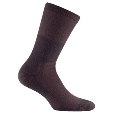 Accapi Outdoor Merino Hydro-R Crew Socks Brown/Black - 1 Pair