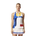 adidas Tennis Tank NY Colorblock white/blue/yellow Women