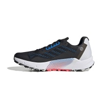 adidas Trail Running Shoes Terrex Agravic Flow 2 (breathable) black/blue Men