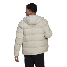 adidas Winter Down Jacket Helionic (wind and water resistant) white men's