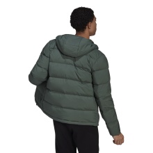 adidas Winter Down Jacket Helionic (wind and water resistant) green men's