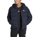 adidas Winter Down Jacket Helionic (wind and water repellent) dark blue Men