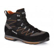 AKU Trekker Lite III Wide GTX Walking Shoes (waterproof, wide) black/orange men's