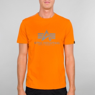 Alpha Industries Tshirt Basic (Cotton) alpha orange Men