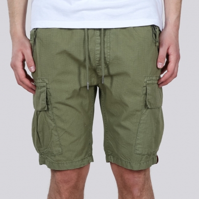 Alpha Industries Leisure Trousers Ripstop Jogger Short olive green Men