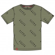 Alpha Industries Tshirt AOP T (Cotton) olive Men