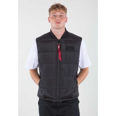 Alpha Industries Puffer Vest LW Black Men